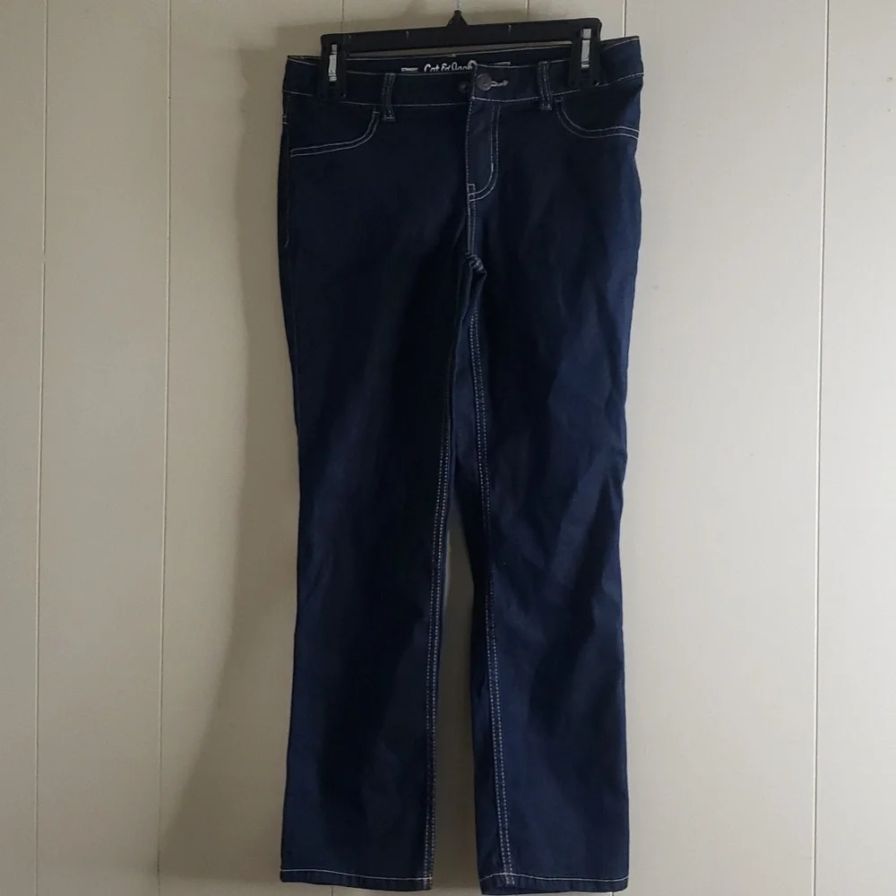 Cat & Jack Super Stretch Straight Leg Jeans 10 Plus